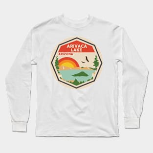 Arivaca Lake Arizona Colorful Scene Long Sleeve T-Shirt